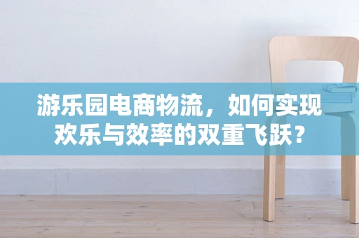 游乐园电商物流，如何实现欢乐与效率的双重飞跃？