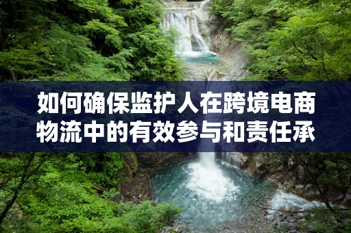 如何确保监护人在跨境电商物流中的有效参与和责任承担？