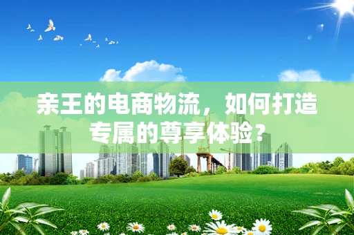 亲王的电商物流，如何打造专属的尊享体验？