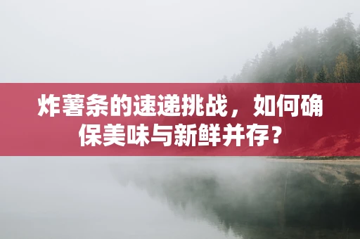 炸薯条的速递挑战，如何确保美味与新鲜并存？