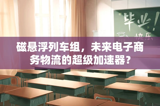 磁悬浮列车组，未来电子商务物流的超级加速器？