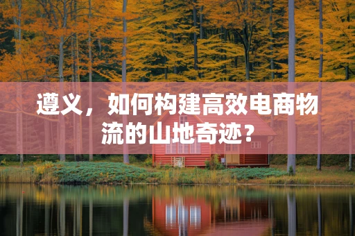 遵义，如何构建高效电商物流的山地奇迹？