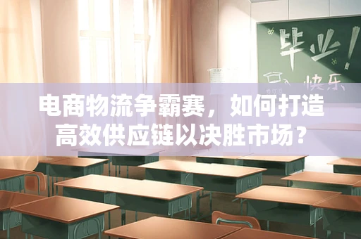 电商物流争霸赛，如何打造高效供应链以决胜市场？