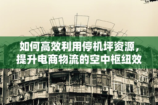 如何高效利用停机坪资源，提升电商物流的空中枢纽效率？