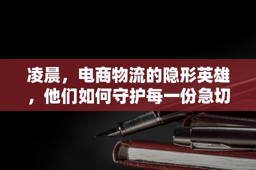 凌晨，电商物流的隐形英雄，他们如何守护每一份急切的期待？