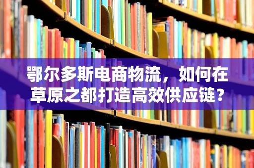 鄂尔多斯电商物流，如何在草原之都打造高效供应链？