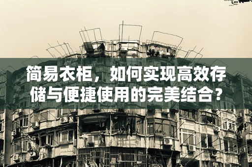 简易衣柜，如何实现高效存储与便捷使用的完美结合？