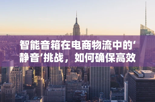 智能音箱在电商物流中的‘静音’挑战，如何确保高效配送与用户体验的平衡？