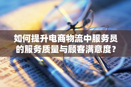 如何提升电商物流中服务员的服务质量与顾客满意度？