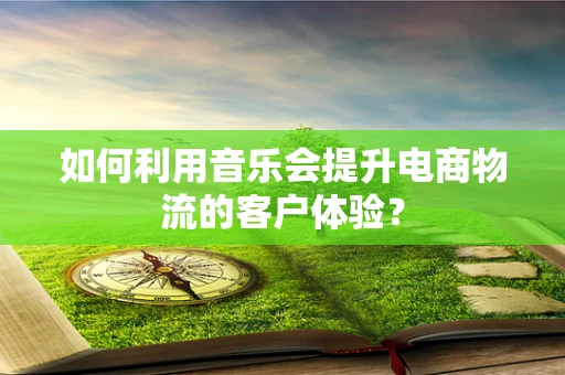 如何利用音乐会提升电商物流的客户体验？