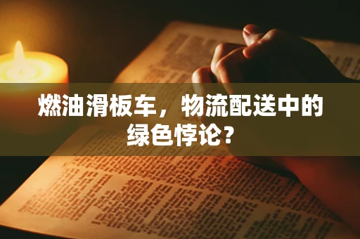燃油滑板车，物流配送中的绿色悖论？