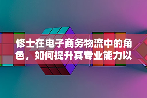 修士在电子商务物流中的角色，如何提升其专业能力以促进供应链优化？