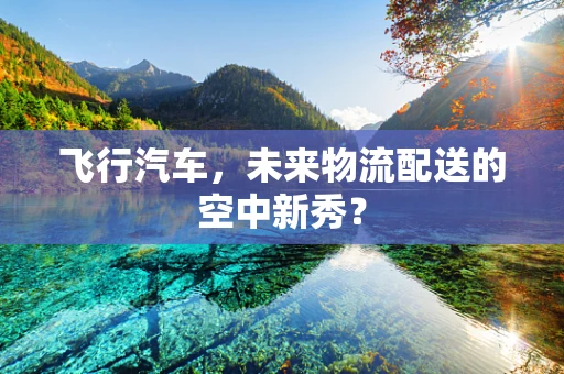 飞行汽车，未来物流配送的空中新秀？