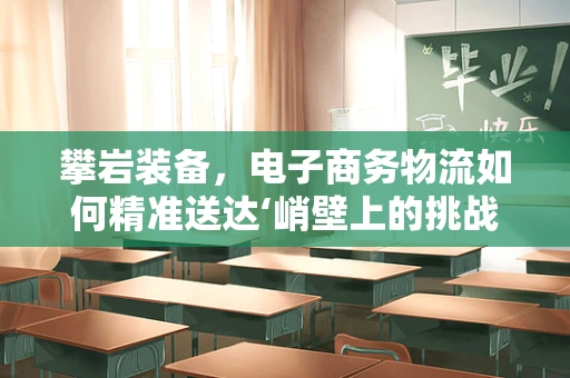 攀岩装备，电子商务物流如何精准送达‘峭壁上的挑战’？