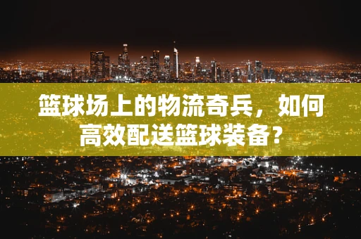篮球场上的物流奇兵，如何高效配送篮球装备？