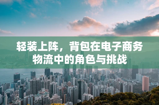 轻装上阵，背包在电子商务物流中的角色与挑战