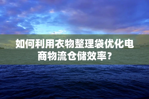 如何利用衣物整理袋优化电商物流仓储效率？