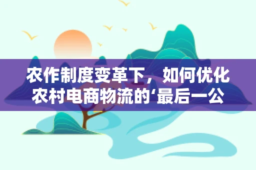 农作制度变革下，如何优化农村电商物流的‘最后一公里’？