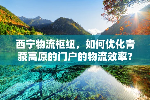 西宁物流枢纽，如何优化青藏高原的门户的物流效率？