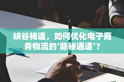 峡谷栈道，如何优化电子商务物流的‘隐秘通道’？