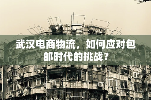 武汉电商物流，如何应对包邮时代的挑战？