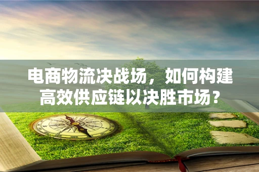 电商物流决战场，如何构建高效供应链以决胜市场？
