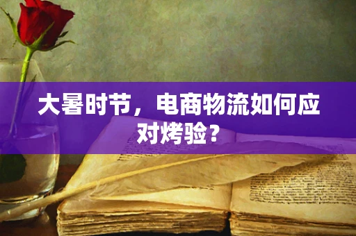 大暑时节，电商物流如何应对烤验？