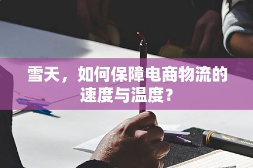 雪天，如何保障电商物流的速度与温度？