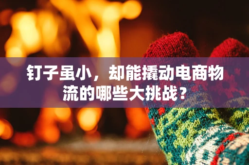钉子虽小，却能撬动电商物流的哪些大挑战？