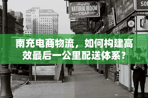 南充电商物流，如何构建高效最后一公里配送体系？