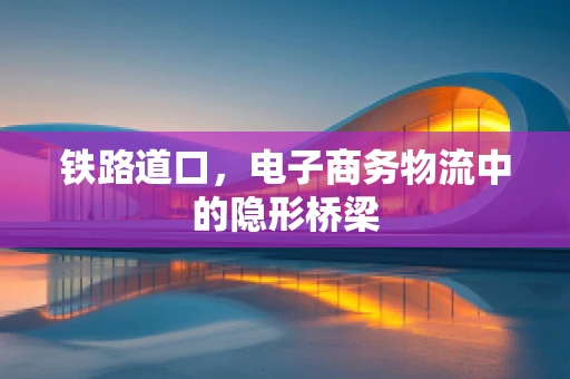 铁路道口，电子商务物流中的隐形桥梁