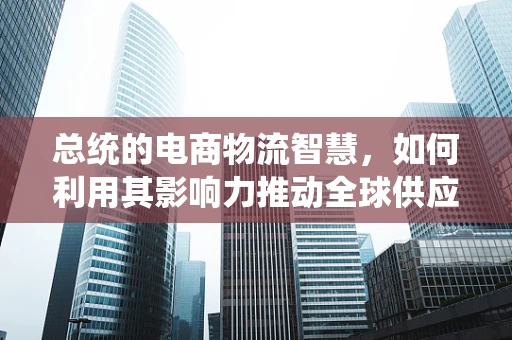 总统的电商物流智慧，如何利用其影响力推动全球供应链优化？