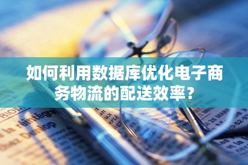 如何利用数据库优化电子商务物流的配送效率？