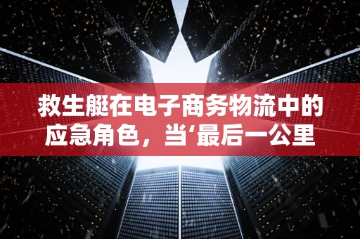 救生艇在电子商务物流中的应急角色，当‘最后一公里’遇险时