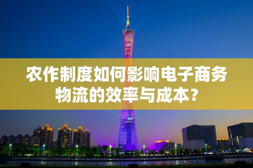 农作制度如何影响电子商务物流的效率与成本？
