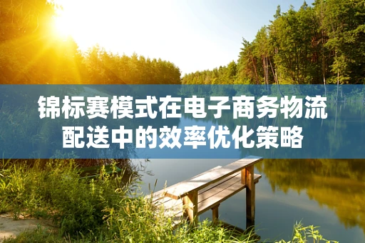 锦标赛模式在电子商务物流配送中的效率优化策略
