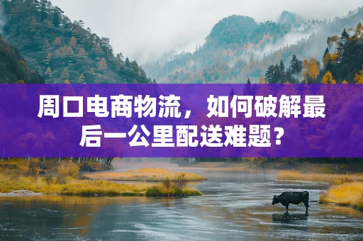 周口电商物流，如何破解最后一公里配送难题？