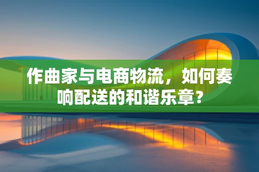 作曲家与电商物流，如何奏响配送的和谐乐章？