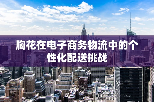 胸花在电子商务物流中的个性化配送挑战