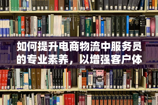 如何提升电商物流中服务员的专业素养，以增强客户体验？
