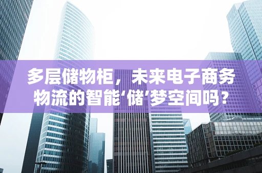 多层储物柜，未来电子商务物流的智能‘储’梦空间吗？