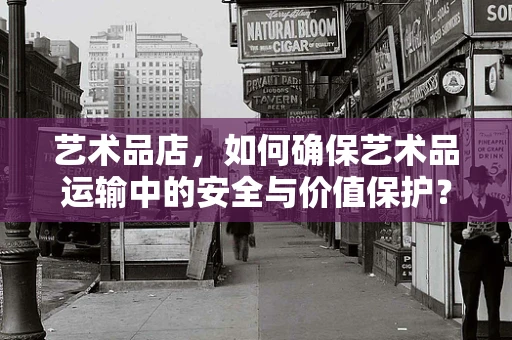 艺术品店，如何确保艺术品运输中的安全与价值保护？