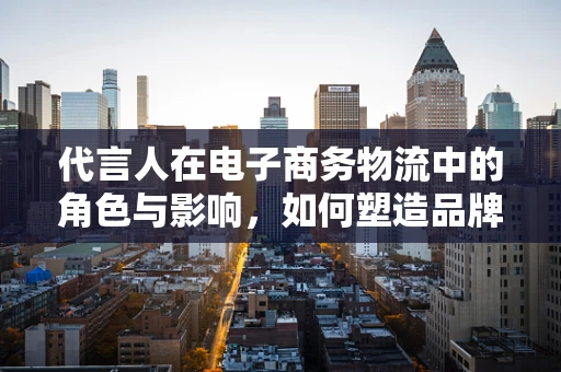 代言人在电子商务物流中的角色与影响，如何塑造品牌信任的桥梁？