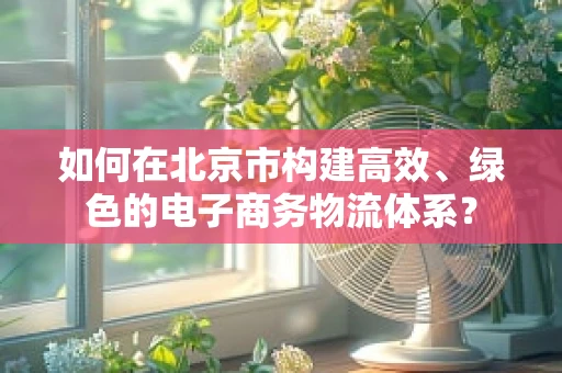 如何在北京市构建高效、绿色的电子商务物流体系？