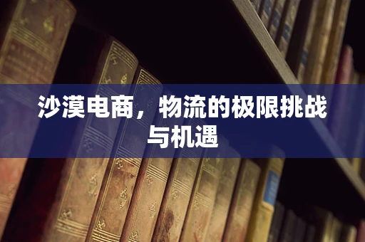 沙漠电商，物流的极限挑战与机遇