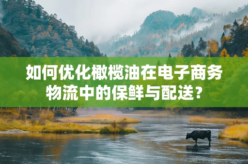 如何优化橄榄油在电子商务物流中的保鲜与配送？