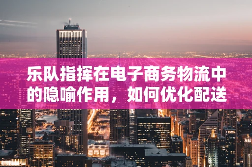 乐队指挥在电子商务物流中的隐喻作用，如何优化配送流程的节奏?