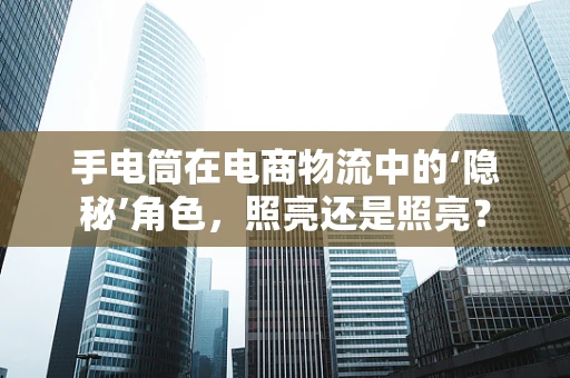 手电筒在电商物流中的‘隐秘’角色，照亮还是照亮？
