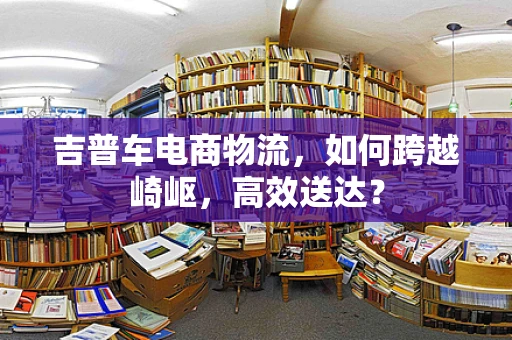 吉普车电商物流，如何跨越崎岖，高效送达？
