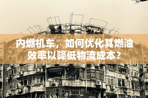内燃机车，如何优化其燃油效率以降低物流成本？